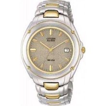 Citizen Eco-drive 500 Two-tone Stainless Steel Men's Watch Bj1034-53p