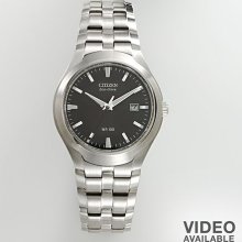 Citizen Eco-Drive Stainless Steel Watch - Bm7180-50E - Men