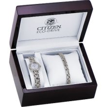 Citizen Eco-Drive(tm) Silhouette Diamond Ladies' Watch Set