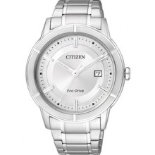 Citizen Eco-drive Wr 50m Elegant Calendar Date Watch Aw1080-51a