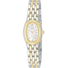 Citizen Ep4024-51d Eco-drive Two-tone Silhouette Dress Women's Watch