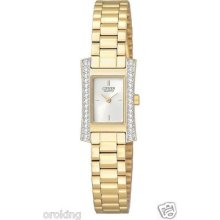 Citizen Ez6312-52a Ladies Stainless Steel Quartz Watch