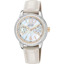 Citizen Ladies Eco-drive Silhouette With Crystals