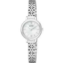 Citizen Ladies Eco-Drive Analogue Watch Ex1020-58A With Manicure Friendly Clasp