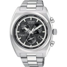 Citizen Men's Stainless Steel Calibre 8700 Eco-drive Watch