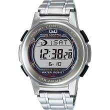 Citizen Q&q Mhs5-200 Solarmate Digital Wrist Watch 10bar Japan Import