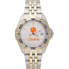 Clemson Tigers Men's All Star Bracelet Watch LogoArt