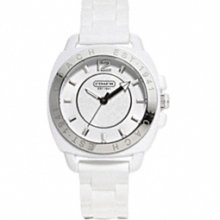 Coach Coach Boyfriend Rubber Strap Watch