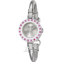 Coach Gallery Women's Silver Dial Stainless Steel Watch ...