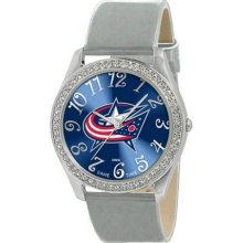 Columbus Blue Jackets Ladies Watch - Designer Diamond Watch