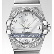 Constellation Chronometer with Diamonds (WG / Silver / Bracelet)