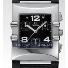 Constellation Quadra with Diamonds (SS / Black / Strap)