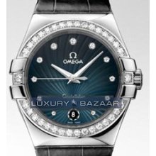 Constellation Quartz with Diamonds (SS / Blue / Strap)