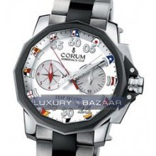 Corum Admiral's Cup Leap Second 48 (Titanium / Black / Rubber)