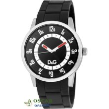 D&g Time Aspen Dw0626 - Rubber Strap - Men's Watch 2 Years Warranty