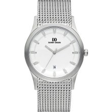 Danish Design Men's Iq62q972 Stainless Steel Mesh Analog Watch