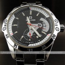 Date Luxury Elegant Fashion Mechanical Automatic Steel Men Wrist Watch Wg198