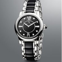 David Yurman Classic 30mm Quartz, Black Ceramic