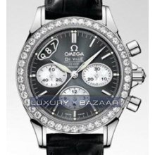 Deville Co-Axial Chronograph with Diamonds 422.18.35.50.06.001