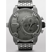 Diesel DZ7263 SBA All Gunmetal SBA Jump Hour Chrono