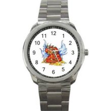 Dragon Tattoo Sport Metal Watch 02