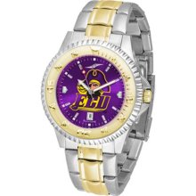 East Carolina Pirates ECU Mens Two-Tone Anochrome Watch