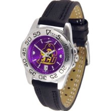 East Carolina Pirates NCAA AnoChrome Sport Ladies Watch (Leather