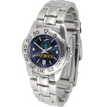 East TN State Buccaneers Sport Steel Band AnoChrome-Ladies Watch