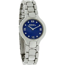 Ebel Beluga Mini Ladies Blue Dial Watch 9976411/4450