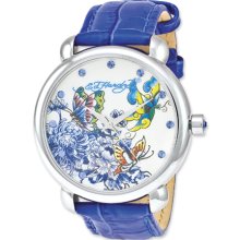 Ed Hardy Garden Blue Watch