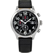 Eddie Bauer Luxury Chronograph Watch, Black