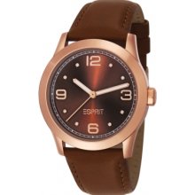 ES105512003 Esprit Ladies Galaxis Brown Watch