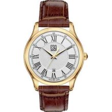 Esq By Movado Filmore Rose-tone Case Men's Watch 07301340