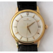 Eterna-matic 18K Gold Wristwatch Mens Automatic Late 1950s