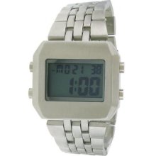 Fmd Digital Stainless Steel Square Mens Watch Fmdmo111