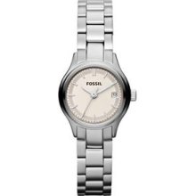 Fossil Archival Mini Stainless Steel Ladies Watch ES3165