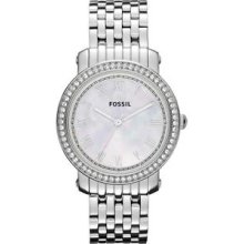 Fossil Emma Stainless Steel Ladies Watch ES3112