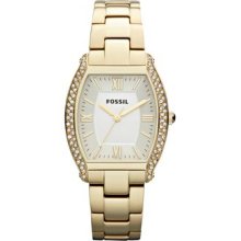 Fossil Ladies Wallace Gold Tone Stainless Steel Watch