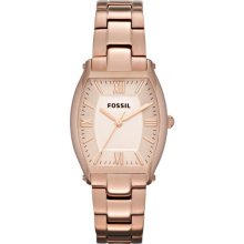 Fossil Wallace Rose Gold-Tone Ladies Watch ES3120