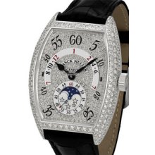 Franck Muller Irregular Time/Retrograde Hour 8880HIRLDCD Diamond Watch