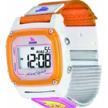 Freestyle Two-Tone Fs84860 Women'S Fs84860 Shark Clip Digital Taupe Neon Nylon Watch