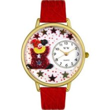 G-0210008 Red Star Clown Watch in Gold