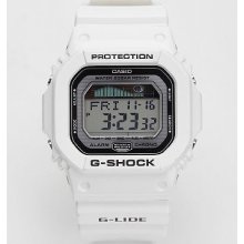 G-Shock White Glide Watch: White One Size W_acc_watches