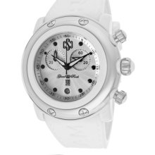 Glam Rock Watches Women's Miami Beach Chronograph Light Silver Texture