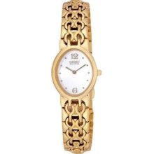 Gold-tone Design Stainless Steel Bracelet E-drive Citizen Women Watch Ew8642-56a