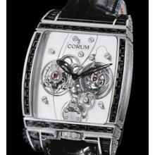 Golden Tourbillon Panoramique Black Diamants 382.860.69/0F81 0000