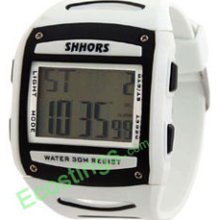 Good Digital Alarm Sport Wrist Watch w Light