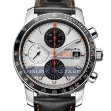 Grand Prix De Monaco Historique Chronograph (SS / Silver / Leather)