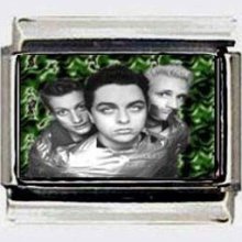 Green Day GROUP Custom Italian 9mm PHOTO CHARMS