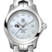 GT TAG Heuer Watch - Women's Link Watch w/ MOP Diamond